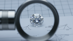 gia-diamond-valuation-technical - New York Loan - New York Loan Forensic diamond grading under a microscope showing GIA standards